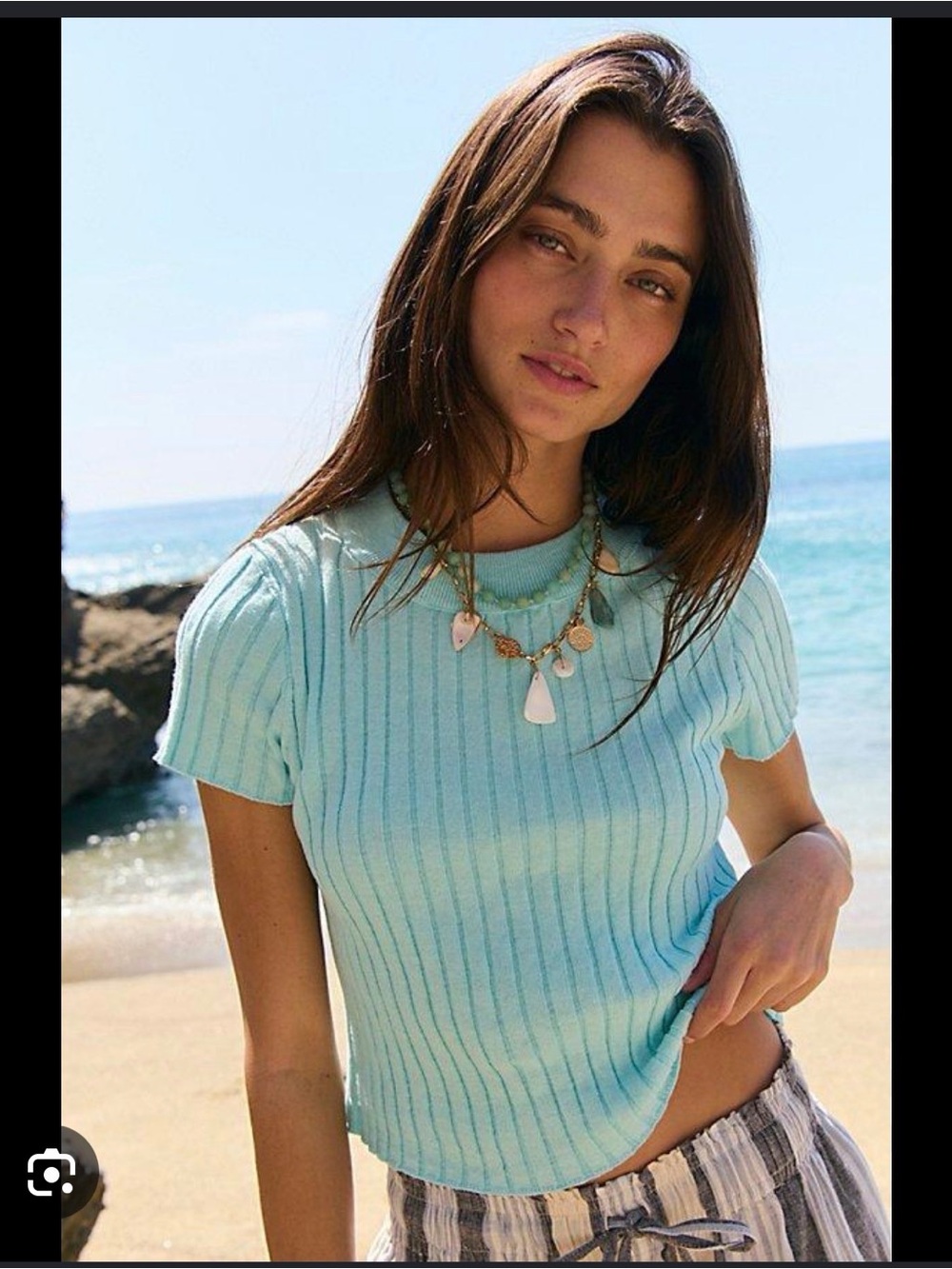 NWT Free People Oh Baby sweater tee 🔥